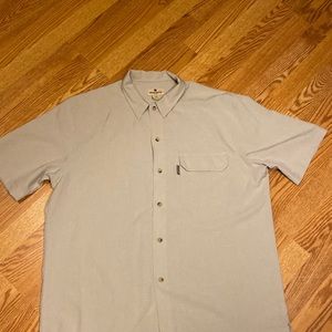 Woolrich Men’s Short Sleeve Button Down Shirt
